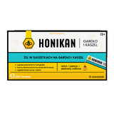 Honikan Gorge et Toux, gel en sachets pour enfants à partir de 12 ans et adultes, 10 pièces