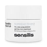 Sensilis Supreme, crème pour les yeux, éclaircissement et comblement des rides, 20 ml