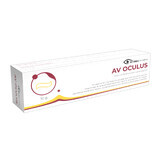 Av Oculus, pommade au D-panthénol et à la vitamine A + E pour le soin et la protection de la peau des paupières, 10 g