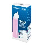 Novama Pingo Spark, aspirateur nasal électrique avec lumière, rose pastel, 0-12 ans