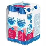 Băutură energizantă cu aromă de căpșuni Fresubin, 4 x 200 ml, Fresenius Kabi