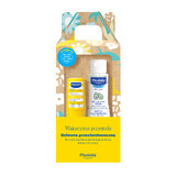 Mustela Sun Holiday Adventure set, stick de protection solaire, SPF 50, 9 ml + gel lavant, 100 ml