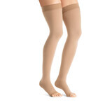 Jobst Opaque, bas de compression, CCL2, bout ouvert, taille 4, caramel