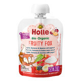 Holle, mousse de fruits en tube, Tasty Turtle, pomme, poire au yaourt, à partir de 8 mois, 85 g