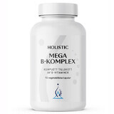 Holistic Mega B Metylerad, vitamines B, 90 gélules