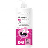 Dermofuture 3in1, gel nettoyant, coton, 500 ml