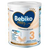 Bebiko Pro+ 3 Nutriflor Pro+, lait modifié, plus de 1 an, 700 g