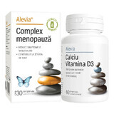 Complexe Ménopause, 30 comprimés + Calcium Vitamine D3, 40 comprimés, Alevia
