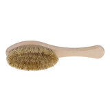 Bocioland, brosse à cheveux en bois, poils naturels, ellipse, 1 pièce