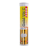 Olimp Gold-Vit C 2000, sinaasappelsmaak, 20 bruistabletten