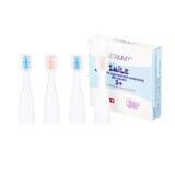 Vitammy Smile, embouts de brosse à dents sonique pour enfants, MiniMini+, à partir de 3 ans, 4 pièces