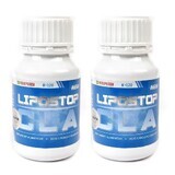 Confezione Lipostop CLA, 120 + 120 capsule, Parapharm