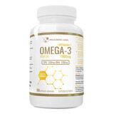 Progress Labs Omega-3 1000 mg + vitamine E, 90 gélules