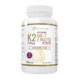 Progress Labs Vitamine K2 MK-7 avec Natto Forte 100 µg, 120 gélules