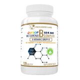 Progress Labs Vitamin B-Complex Junior 50% RWS, saveur orange, 120 pastilles