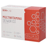 SEMA Lab Multivitamin Senior D3, 60 comprimés pelliculés