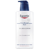 Eucerin UreaRepair Plus, émulsion corporelle avec 5% d'urée pour les peaux sèches et rugueuses, 400 ml