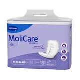 MoliCare Premium Form, couches anatomiques, 8 gouttes, 32 pcs