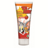 Tom und Jerry Erdbeer Zahnpasta, 75 ml, Naturaverde