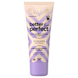 Eveline Cosmetics Better Than Perfect, hydraterende en dekkende foundation, nr. 04, natuurlijk beige, 30 ml