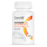 OstroVit Vitamine B12 Méthylcobalamine, vitamine B12 400 µg, 200 comprimés