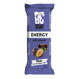 BeRAW ! Energy, barre énergétique, prune, chocolat noir, 40 g