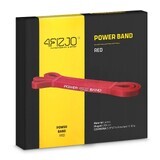 4Fizjo Power Band, bande de résistance pour l'exercice, rouge, 6-10 kg