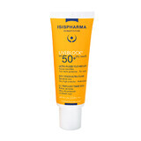 IsisPharma Uveblock Dry Touch, fluido tonificante protector, ligero, SPF 50+, 40 ml