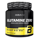 Glutamine Zero, citron, 300 g, BioTech USA