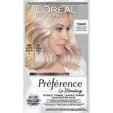 Loreal Paris PRÉFÉRENCE Semi-Permanent Acid Hair Shade Platinum Ice, 1 pc