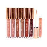 Set of 6 lip glosses, Ushas, Shine Lip Gloss, 01