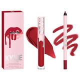 Set de lápiz y barra de labios Kylie Lip, kit de labios mate, 403 Bite Me