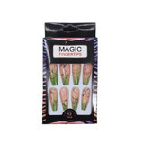 Set de 12 uñas postizas de aspecto natural, Magic Fingertips, 06