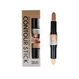 Kiss Beauty Contour Stick, Evidenziatore e Accentratore di contorno, tonalità A