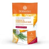 Badesalz Orange und Zeder (80624), 400g, DermaSel