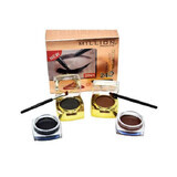 Set de maquillage pour les yeux et les sourcils, Waterproof, Million Pauline