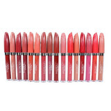 Set de 16 barras de labios líquidas, maquillaje, brillo de labios