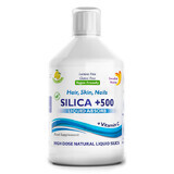 Silicium liquide 500 mg + vitamine C, 500 ml, Swedish Nutra