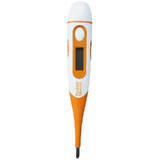 Termometro digitale con testina flessibile PM-06N, Arancio, Perfect Medical