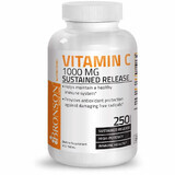 Vitamine C 1000 mg à libération prolongée, 250 comprimés, Bronson Laboratories