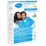 Flex Sanity compresse moyenne 19 x 22 cm, 1 pc - Longue durée de conservation !