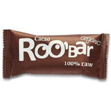 Barre crue biologique Roobar avec cacao, 50 g, Dragon Superfoods