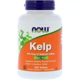 Kelp Jodium Natuurlijk, 150 mcg, 200 tabletten, Now Foods