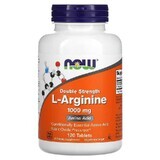 L-Arginina Forte, 1000 mg, 120 compresse, Now Foods