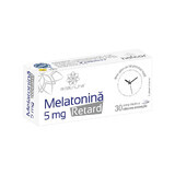 Melatonine vertraagd 5 mg BioSunLine, 30 tabletten, Helcor