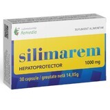 Silimarem, 1000mg, 30 gélules, Remedia