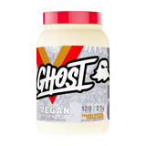 Ghost Vegan Protein, Protéines végétales avec beurre de cacahuètes, arôme lait de céréales, 989 g