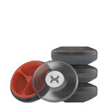 Promixx Core Pill Case Graphite, boîte de rangement magnétique pour compléments alimentaires