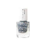 Glitter Silver Dreamer, Inuwet mini, vernis à ongles pour enfants à base d'eau aromatisée à la vanille, 5 ml