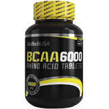 BCAA 6000 mg, 100 comprimés, Biotech USA